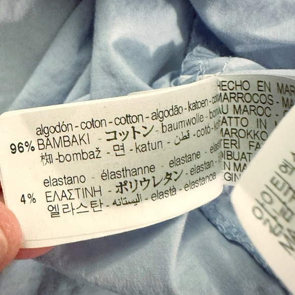 Zara | Poplin Dress with Bows (8) 💙 - Picture 8 of 8